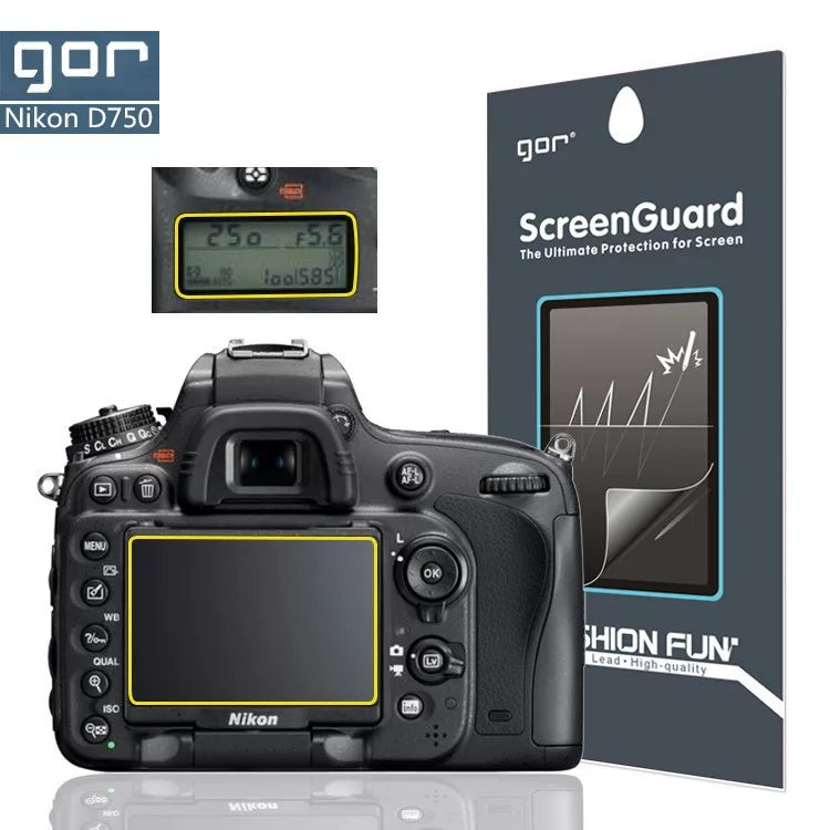GOR Nikon, совместимая защитная пленка для камеры, защитный экран, D750, D750