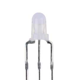 3mm红绿双色共阳共阴led灯珠充电指示灯f3发光二极管插件直插式