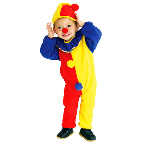 Halloween cosplay costumes children clown suit costume party clown flower child dress stage performance costumes