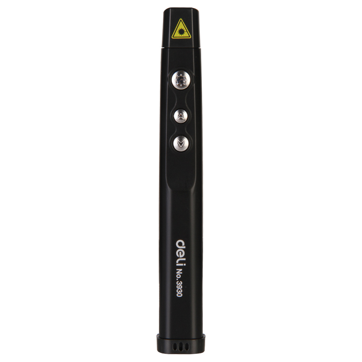 Deli 3930 Flip pluma de proyección pluma de enseñanza electrónica inalámbrica Flip pen pluma de enseñanza de control remoto de luz roja
