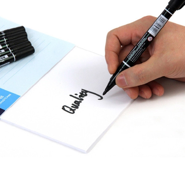 Xiaxing Gxin suministro de doble cabeza pequeña marca de aceite de pluma CD a prueba de agua no desvanecerse línea de gancho pluma especial G107