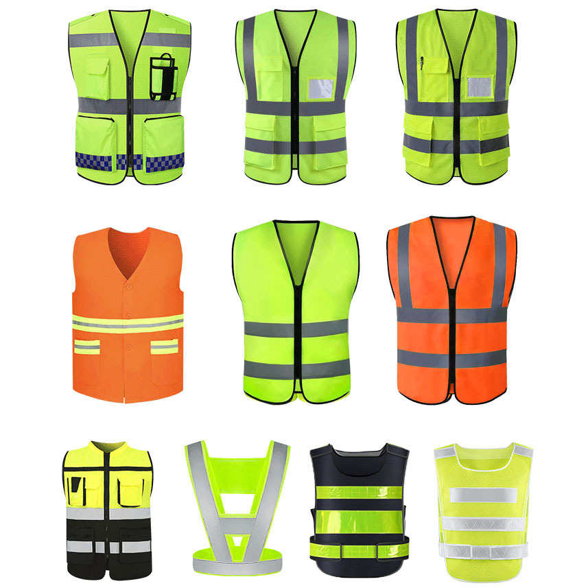 反光背心道路建筑施工环卫园林绿化反光马夹安全骑行反光衣服印字