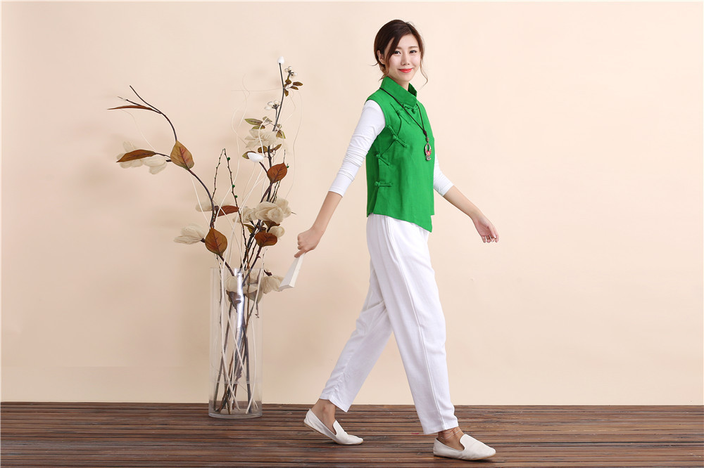 Gilet femme MA FAN TISSU en Chanvre - Ref 3316987 Image 60