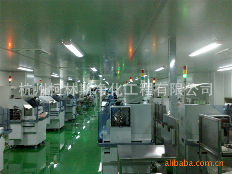 施工设计组装无尘车间 工业十万级无尘车间 装修简易设计无尘车间