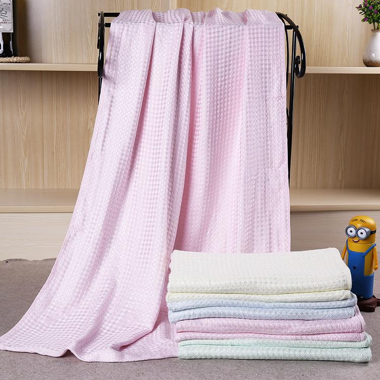 Soft quick dry bath towel for home use
