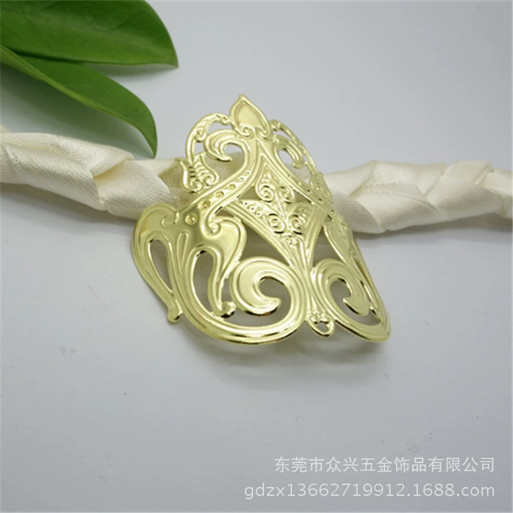 Copper Chinese hairpin, hair accessory, accessories, 46×48mm