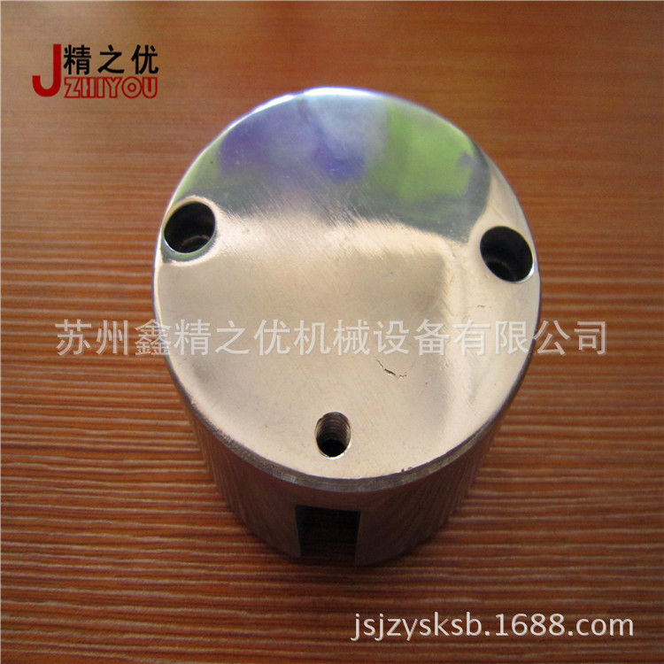 M3_M4炮塔铣床配件_自动进刀离合器铝盖_摇臂铣B99铝制罩壳压盖