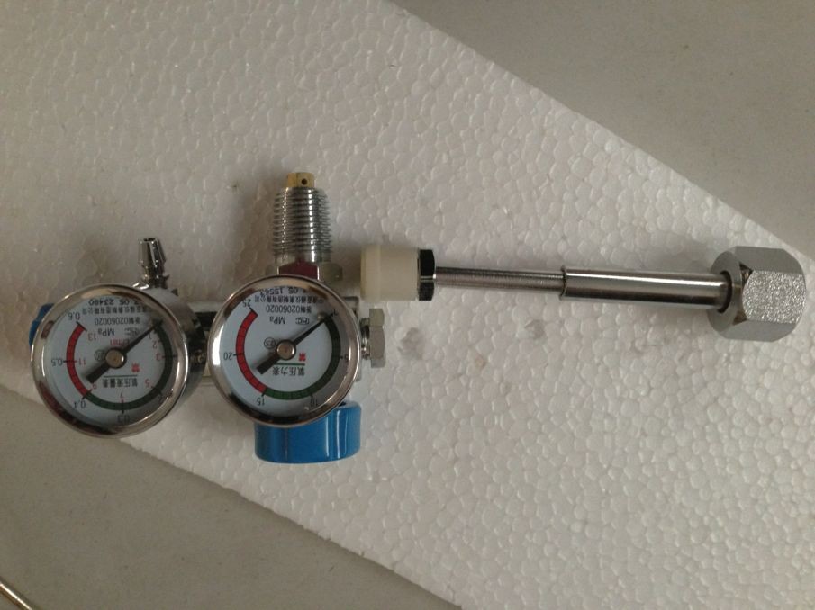 氧气瓶氧压表精准安全 2-7升氧气瓶双表带专用小氧桥