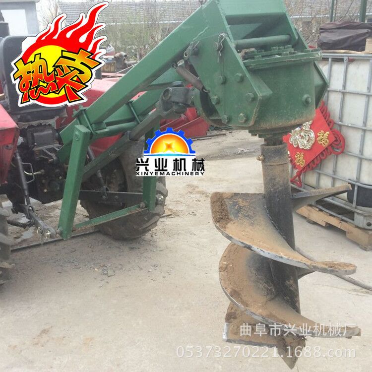 打眼挖坑机 车载式山地挖坑机 冻土地打桩机厂家