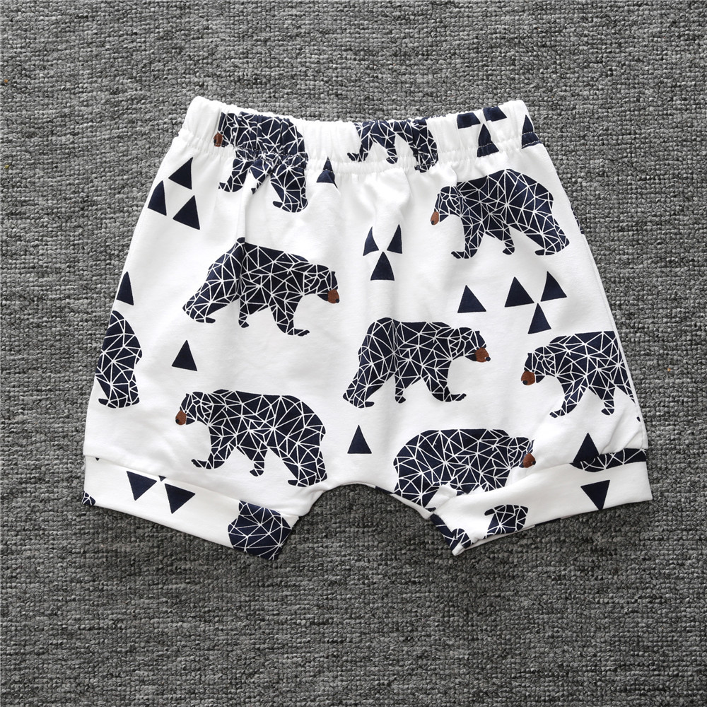 Casual Animal Plaid Fruit Cotton Boys Pants display picture 3