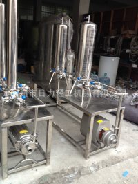 厂家直销不锈钢304带泵联体微孔膜过滤器