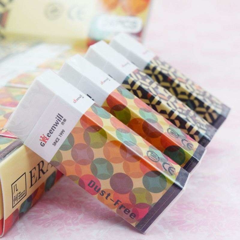 Borradores de materiales ecológicos sin plastificantes limpios y fáciles de borrar para exámenes de arte fabricantes pueden personalizarse directamente