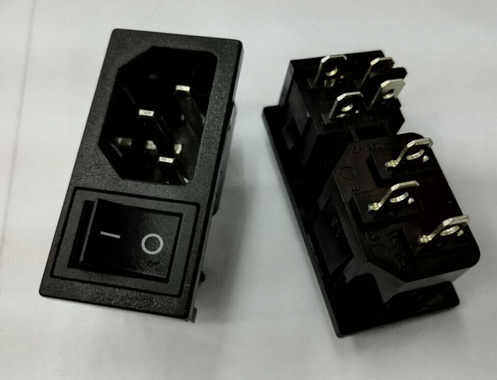 富士康二合一开关插座