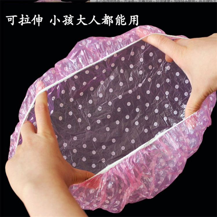 Set de 3 gorros de baño desechables, lindos y prácticos, artículos de aseo personal para viaje o uso diario, venta al por mayor