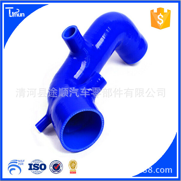 生产汽车硅胶管FIAT PUNTO 1.4 GT中冷器硅胶管