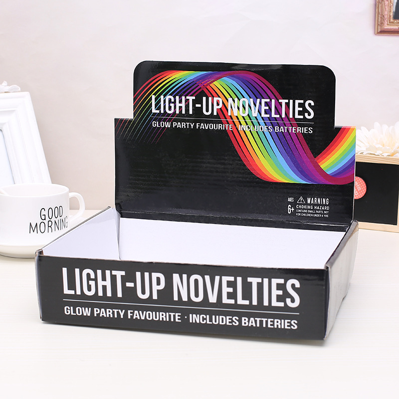 厂家定做展示纸盒 高端设计文具包装盒 瓦楞展示盒定做批发