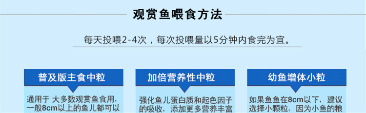 Goldfish flake宝杰金鱼薄片饲料同时适合热带鱼小型鱼金鱼等批发详情27