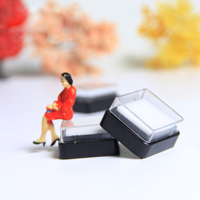 螃蟹王国DIY模型辅助空白印台 蜂窝紧密棉芯  正方形|ru