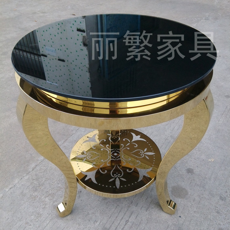 古典花紋邊幾鈦金主1