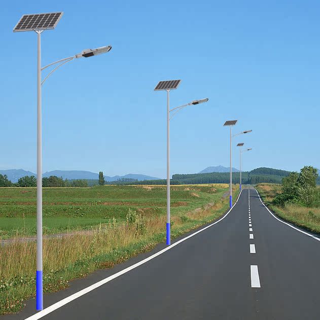 新农村建设专用20瓦光源系统太阳能LED路灯|ms