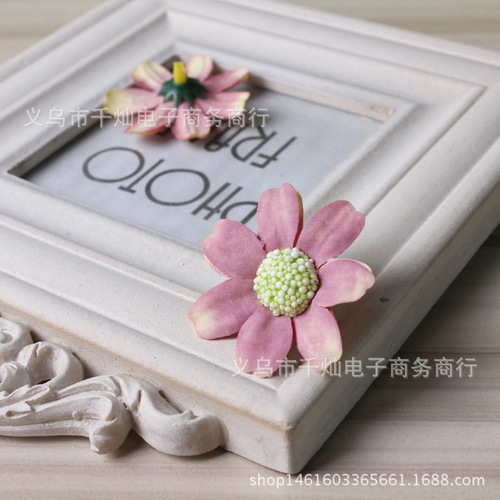 New Daisy Decorative Flowers Handmade DIY Flower Crown Materials Small Sunflower Wedding Celebration Flower Wholesale Materials