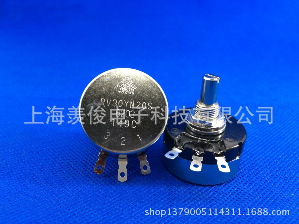 RV30YN20S B203 20K 日本原装进口 TOCOS TOKYO 单圈碳膜电位器