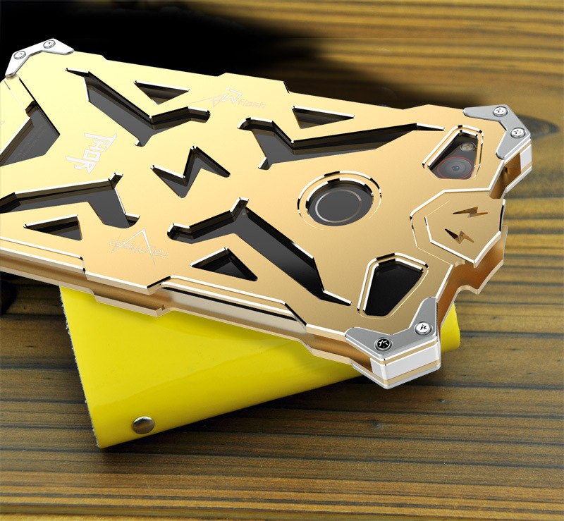 SIMON THOR Aviation Aluminum Alloy Shockproof Armor Metal Case Cover for ZTE nubia Z11 mini S