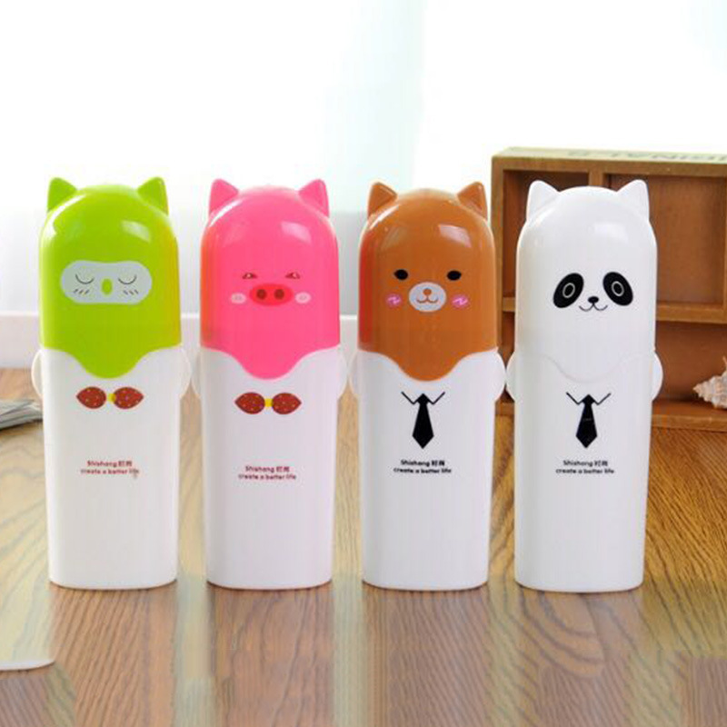 Kit de cuidado dental de viaje - Taza plegable para enjuague bucal, con almacenamiento para pasta y cepillo, set portátil.