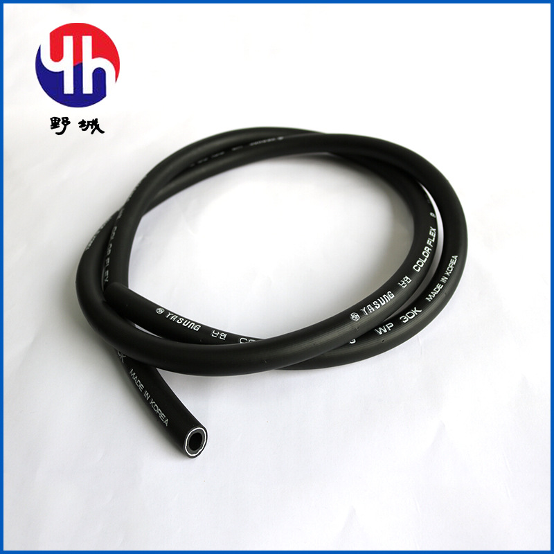 黑色工业pvc增强软管 野城日常空气软管 彩色高压弹性软管批发