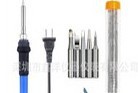 电烙铁套装 110v调温烙铁+5个头+锡线组合