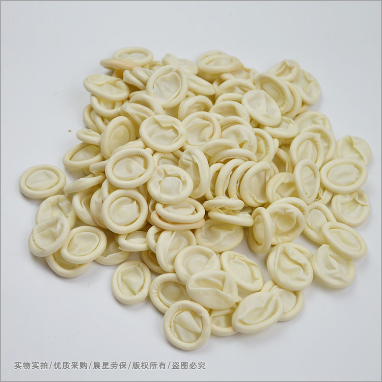 东莞厂家供应北京上海天津重庆乳白白色无尘无粉手指套防尘