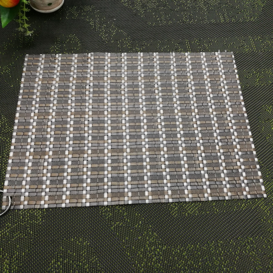 特斯林餐垫PVC餐垫酒店西餐垫隔热垫杯垫等厂家直销详情图10