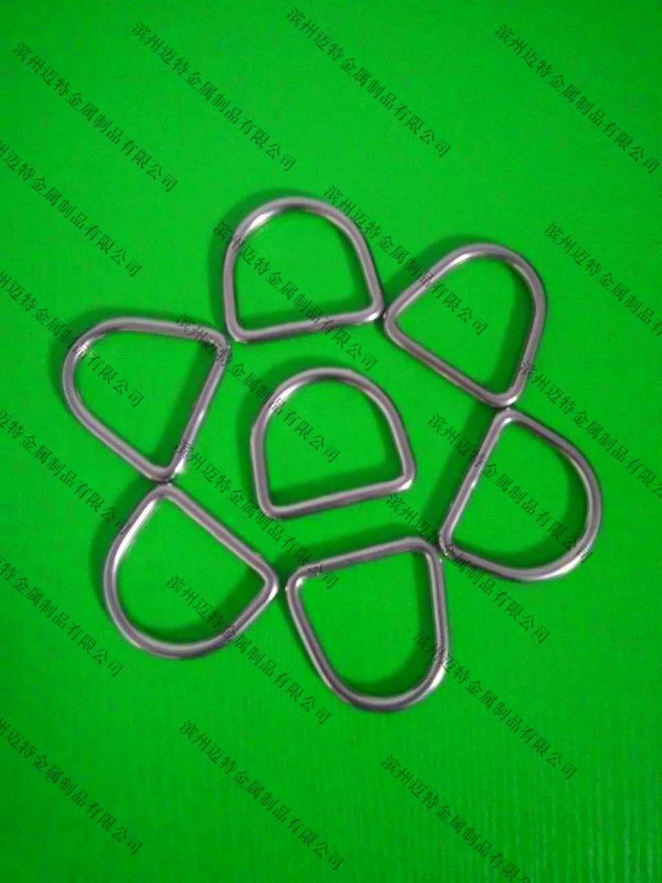 D型环 D型扣 半圆环 箱包织带安全带专用D型环 箱包配件 不锈钢D