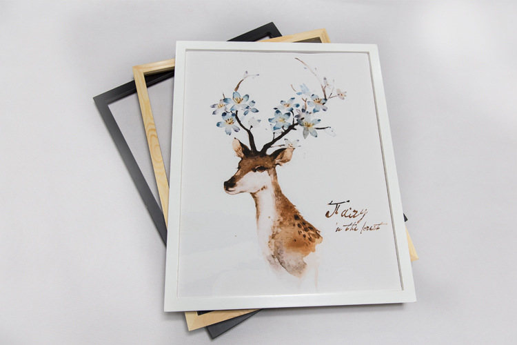Solid wood frame 7 5/6 inch 18 inch 20 inch A4/16 originality Photo frame wall Photo wall Frame Wall hanging