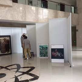 儿童图片展 书画屏风展展板 展览展示器材 企业活动宣传展示架