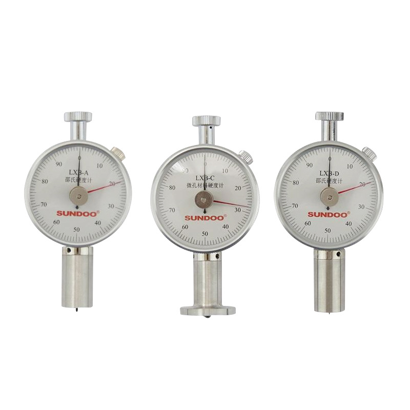 Sundoo/山度微孔材料硬度计指针硬度计LXB-C双针邵氏硬度计