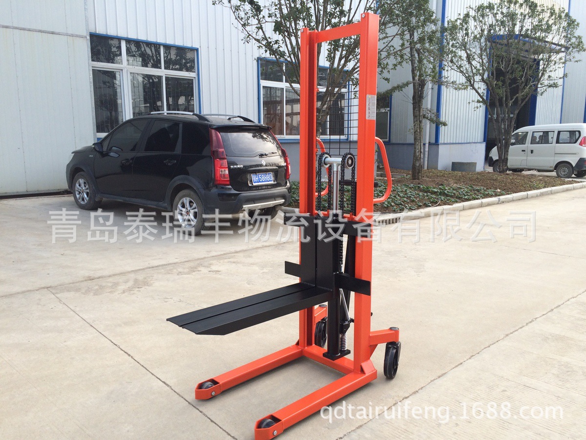 手动液压堆高机装卸车1吨