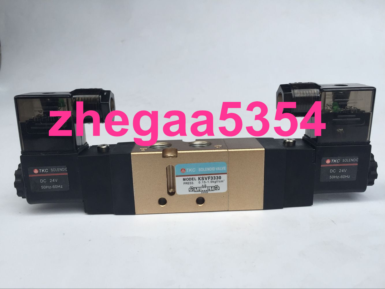 韩国气动电磁阀 先导式KSVF3330三位五通换向阀