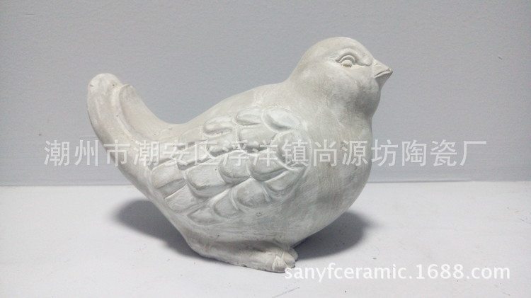 潮州水泥工厂 水泥花盆水泥动物摆件水泥鸽子 混泥土工艺品 syf