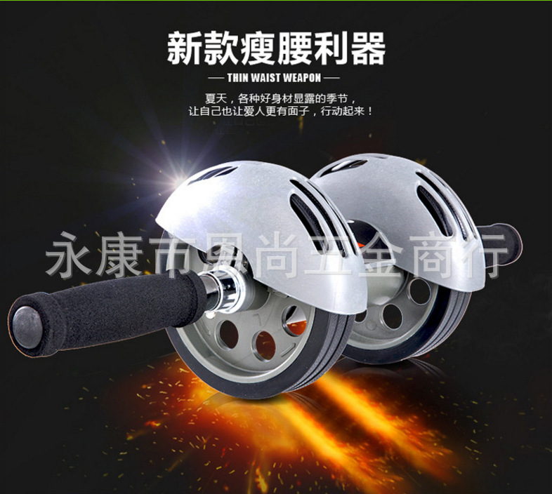 home dual wheel equipment for gym for training