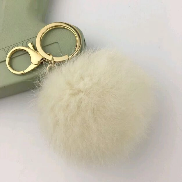 Металлический пуховый шар, модный подвес, брелок, Aliexpress, handmade, 8см
