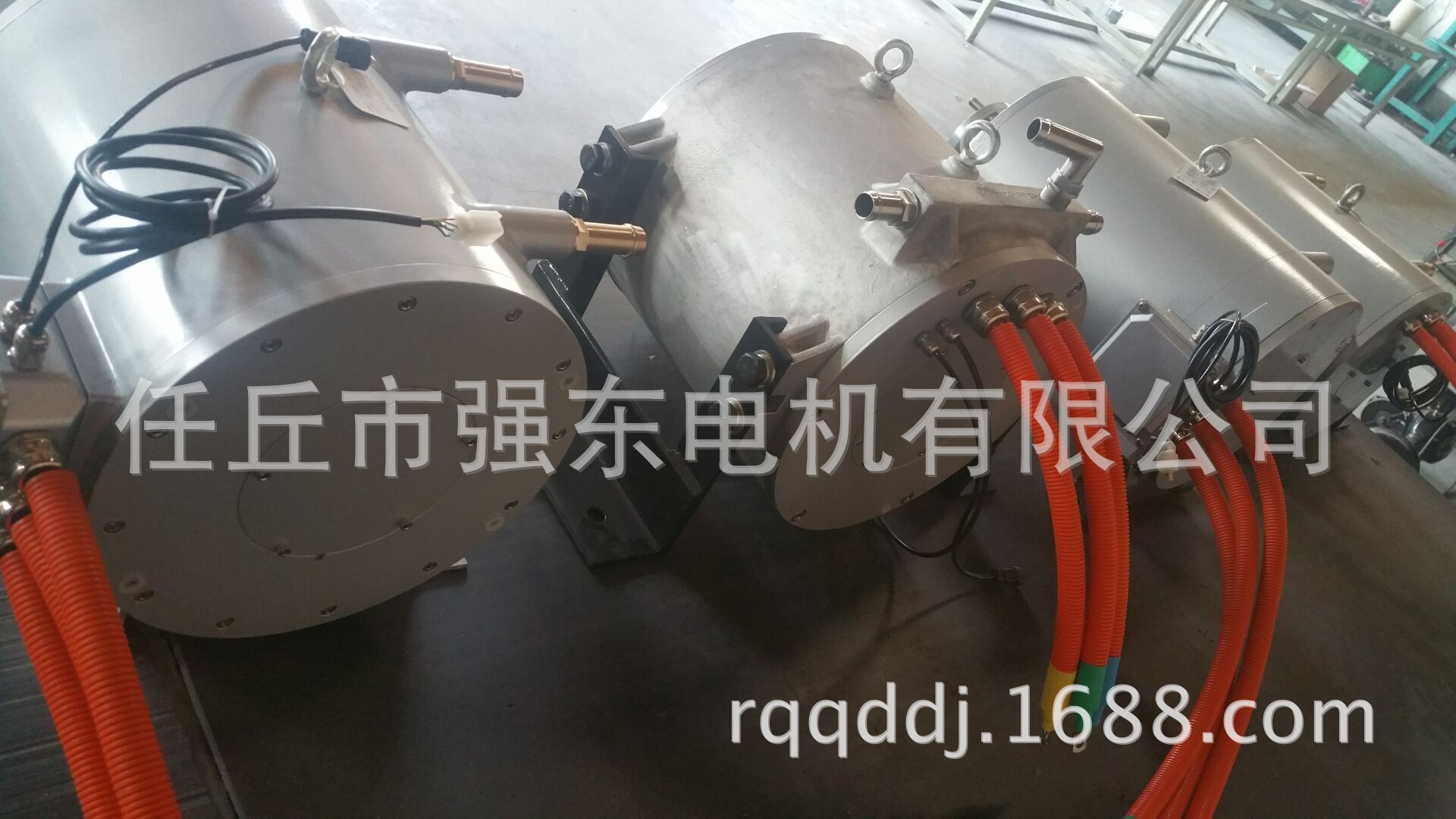 电动客车水冷电机