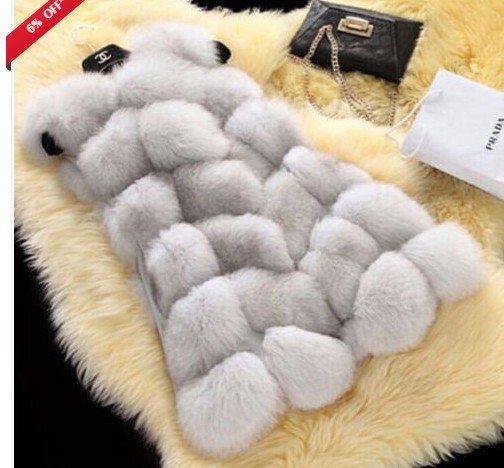 Gilet femme en Fourrure artificielle - Ref 3434780 Image 6