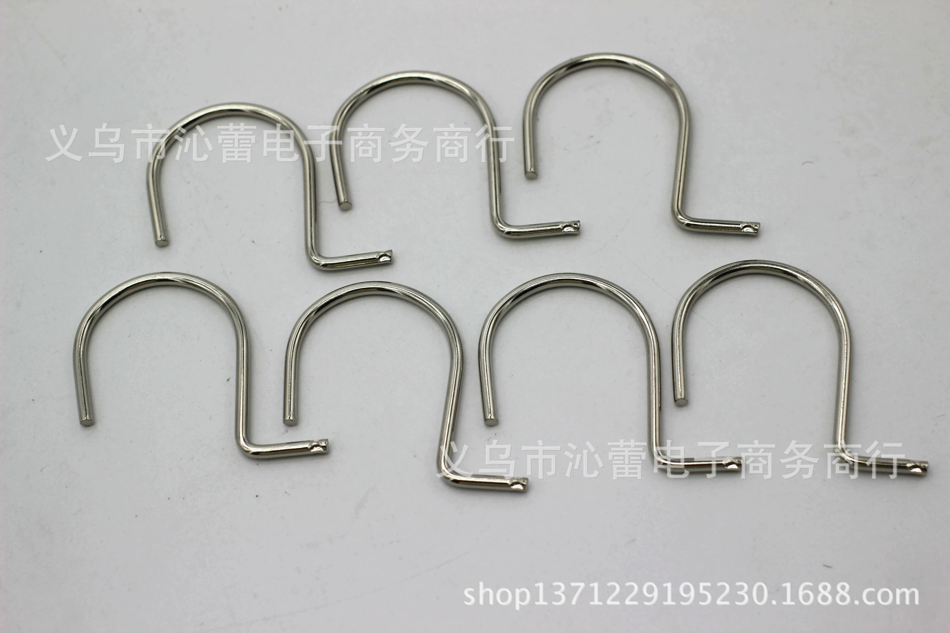Factory produces shower curtain rings, yuchu hooks, hooks, hooks