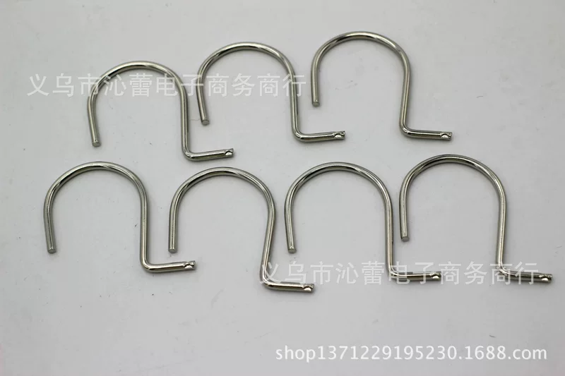Factory produces shower curtain rings, yuchu hooks, hooks, hooks