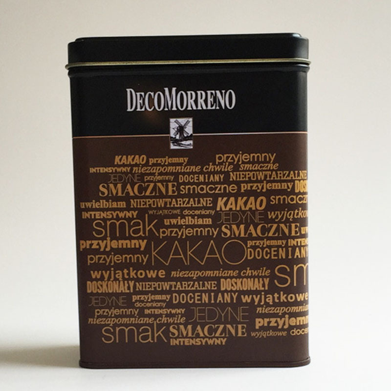 高质量 马口铁罐圆 高档方形茶叶罐 马口铁罐咖啡茶叶罐批发