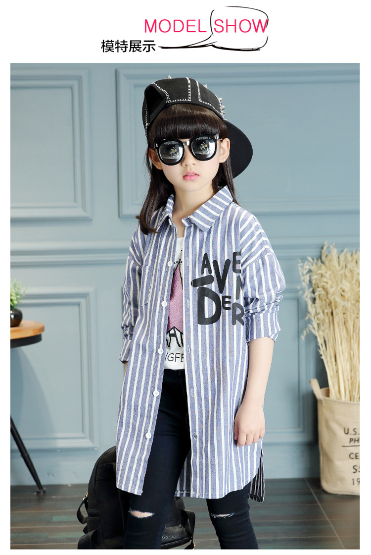 Chemise fille à manche longue - Ref 2085760 Image 42