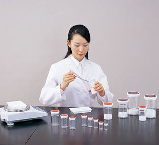 PS sample bottle (press cap) 5-090 1-9730