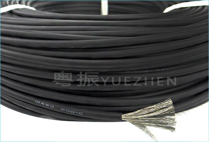 Alambre de silicona extra suave 16AWG Negro