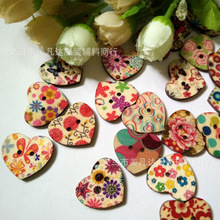 2.2CM���β��Lľ�� ӡ����������ľ�|�~�� DIY���Q���N���b�~��